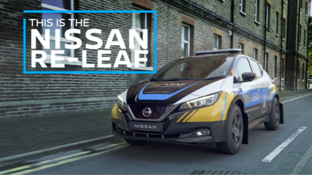 日產(chǎn)RE-LEAF概念車，有電，更有安全感！