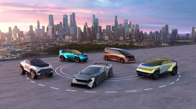 2023日本移動出行展中日產(chǎn)汽車五款概念車亮相